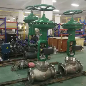 ZXP-16K气开式气动薄膜蒸汽压力调节阀 流量控制气动单座调节阀