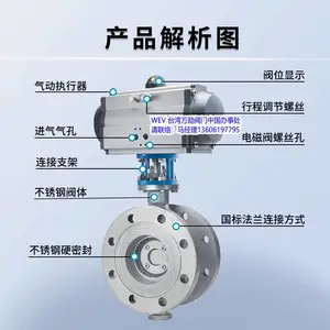 耐高温耐腐蚀零泄漏硬密封蝶阀