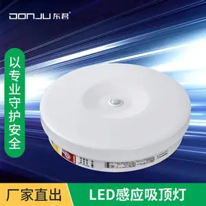 东君照明 led吸顶灯过道走廊人体感应声光控楼道应急灯应急照明灯