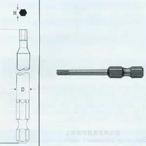 批发供应日本原装威威VESSE品牌十字单头批头、批嘴、起子头B35