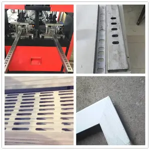 爬架数控冲孔机产开孔平整无毛刺