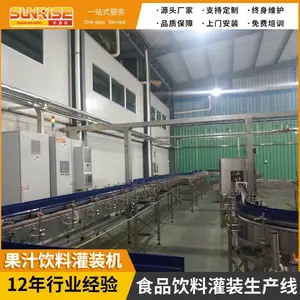 全自动树莓果汁饮料生产线生产流水线加工生产设备