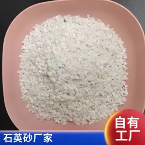 蓝宇儿童乐园沙池石英砂 人造沙滩操场景观用雪花白沙子10-120目