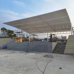 ��������ͣ����ֽṹ���ﰲװѧУ�ٳ���̨����Ĥ�ṹ�ﳧ��