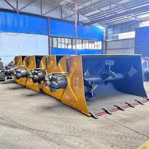 双向搅拌斗装载机 工程施工运输下开口卸料旧铲车可改装