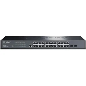 TP-LINK TL-SG3226 24口千兆2口光纤SFP 二层网管中心交换机