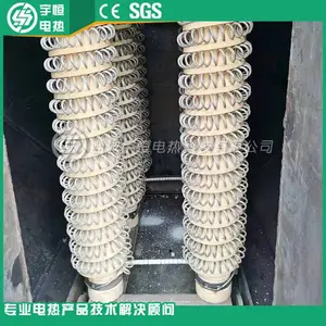光学玻璃煅烧炉电炉丝 5G陶瓷基片烧结炉串螺纹槽HRE电炉丝