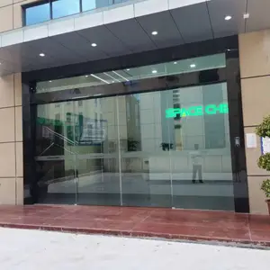 重庆市自动玻璃门不锈钢包框感应门电动门整套门定制安装