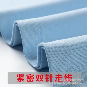 夏季工作服定制广告衫T恤翻领文化衫订做冰丝短袖polo衫男印logo