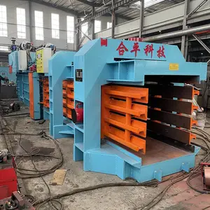 200吨全自动废纸打包机大型卧式自动液压打包机临清合平科技