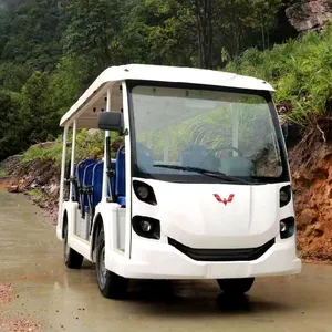 贵 州五菱WLDV-14座电动观光车景区公园房地产楼盘看房游览车