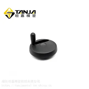 黑色塑料内藏满幅手轮 胶木机床机械手轮 精密仪器手轮