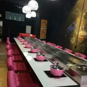 吉林旋转小火锅设备***转转火锅***回转火锅自助火锅***