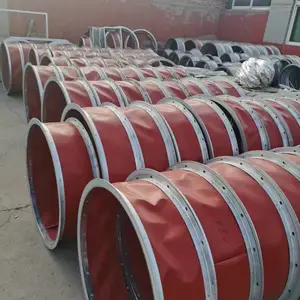 北京舒特 硅玻钛金不燃软管 不燃软管 风管软连接