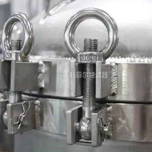 利菲尔特 石化行业双氧水除杂保安精密过滤器 过滤精度高