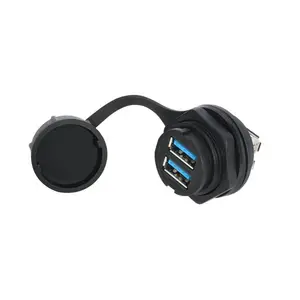 LSHITECH USB3.0˫��ֱͨĸ�� ��ˮ���ղ�ͷ M25.2����