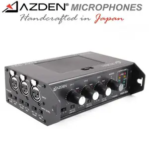 Azden FMX-32a 阿兹丹3通道外景录音 影视录音用调音台 三通道便携式调音台 电影 电视