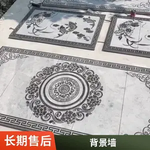 ʯ��ڻ����Ҽӹ��㳡����ص� ͥԺ�ſ�ӭ��ǽ �������ͱڻ�