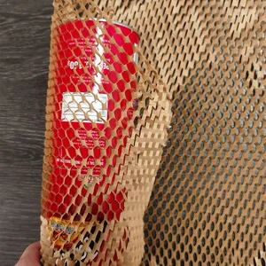固永gooyon蜂窝纸包装神器拉伸牛皮纸快递纸箱填充缓冲防震包装纸