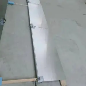 节能柔性材质304厂房图书馆建筑工程屋面不锈钢天沟融雪板可定制