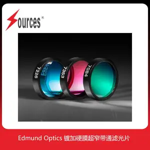 Edmund Optics 镀加硬膜超窄带通滤光片,用做激光应用中的激光线