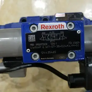 正品力士乐比例阀R900705357 4WRKE16W8-125L-3X/6EG24K31/F1D3M