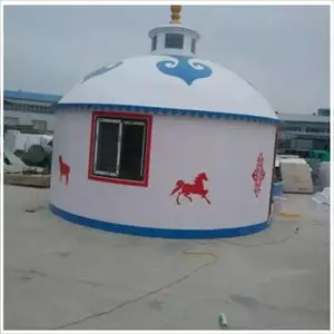 蒙古包生产厂家 玻璃钢蒙古包 ***