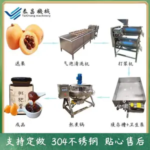 全套枇杷膏生产设备，生产梨膏自动设备