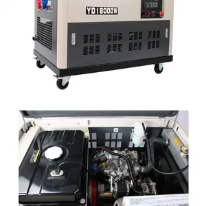 新颜达静音箱式汽油发电机组 15KW-30KW