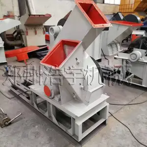 输送机进料木头木棒切片机干湿可用树干削片机