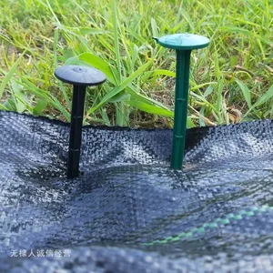 塑料地钉防草布除草布钉园艺用品地钉果园防草地布绿色防草布地钉