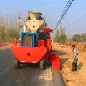 立道牙滑模机 路边机械 小型路沿滑模机