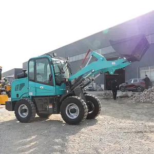 养殖场中小型装载机柴油四驱铲车抓木机工程机械砂石装卸推土机