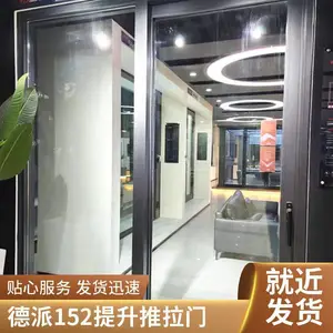 意美达牌152铝合金重型推拉提升门 隔热保温 客厅安装推拉门