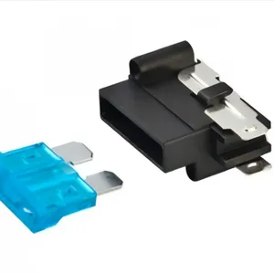 PCB板安装插片保险丝座 大中小号 保险丝座