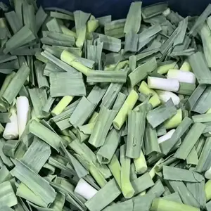 杞动能量厂家批发速冻团餐净菜蒜苗段学校食堂***速冻净菜原料
