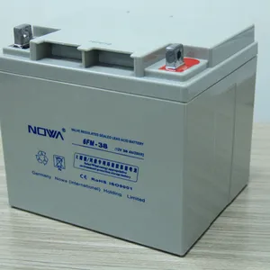 诺华蓄电池6-FM-38 12V38AH太阳能 光伏发电 胶体免维护
