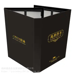 昆明板材色卡制作高光板色卡本生产亚克力样品册生产