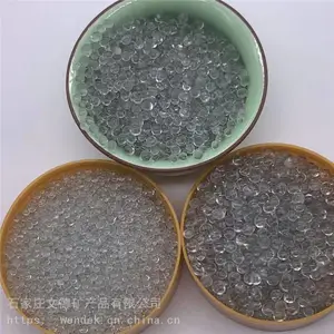 高品质3-4毫米玩具填充玻璃微珠厂家批发 出口用实心玻璃珠玩具填充材料