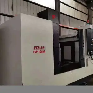 出售:友佳FVP1000A立式加工中心,行程1020×520mm,BT40主轴/10000转速,两线