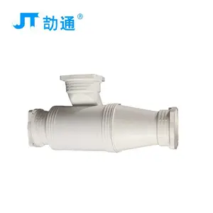 劼通法兰式旋流三通管件,pp,hdpe静音排水管