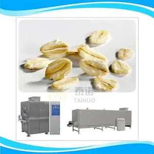 泰诺 燕麦纯麦片生产设备 全套燕麦片加工机器 粮食压片机变频控制