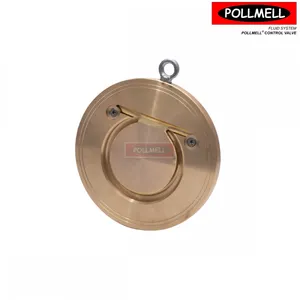 pollmell®北麦阀门 H74X/H对夹圆片式止回阀 微压开启 碳钢 304 316L