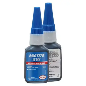 乐泰LOCTITE410 增韧型抗冲击瞬干胶 黑色填充型高强度快干胶 20g
