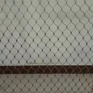 304 卡扣不锈钢绳网 天桥围网