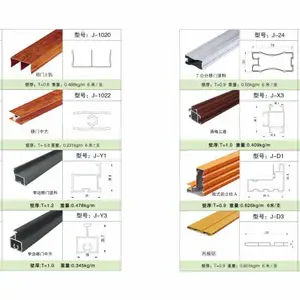 厂家直销现货直供全铝家具型材辅料配件批量