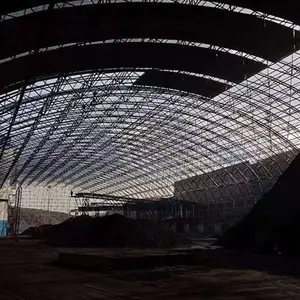 龙之翔网架煤棚工程-钢结构网架加固工程