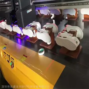 东莞成品鞋高落差uv彩印机 个性化定制运动帆布鞋印花机 皮革数码打印机