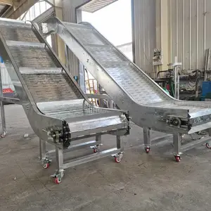 定制不锈钢网带输送机食品流水输送线输送设备