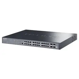 TP-LINK TL-SH6428P 万兆上联堆叠式三层网管PoE交换机
